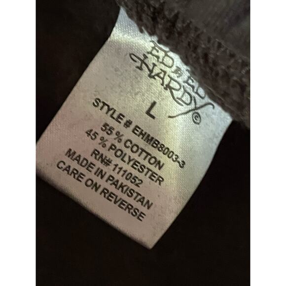 Ed Hardy Boot Cut Fleece Sweatpants size Large - Picture 6 of 6